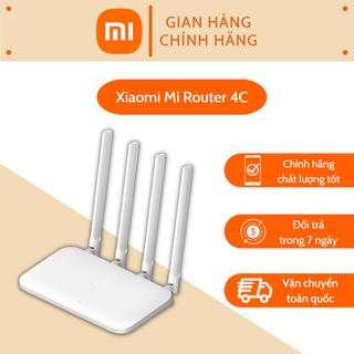 Bộ phát Wifi Xiaomi Mi Router 4C - Router phát wifi chính hãng Xiaomi tốc độ truyền cực nhanh 300Mbps 