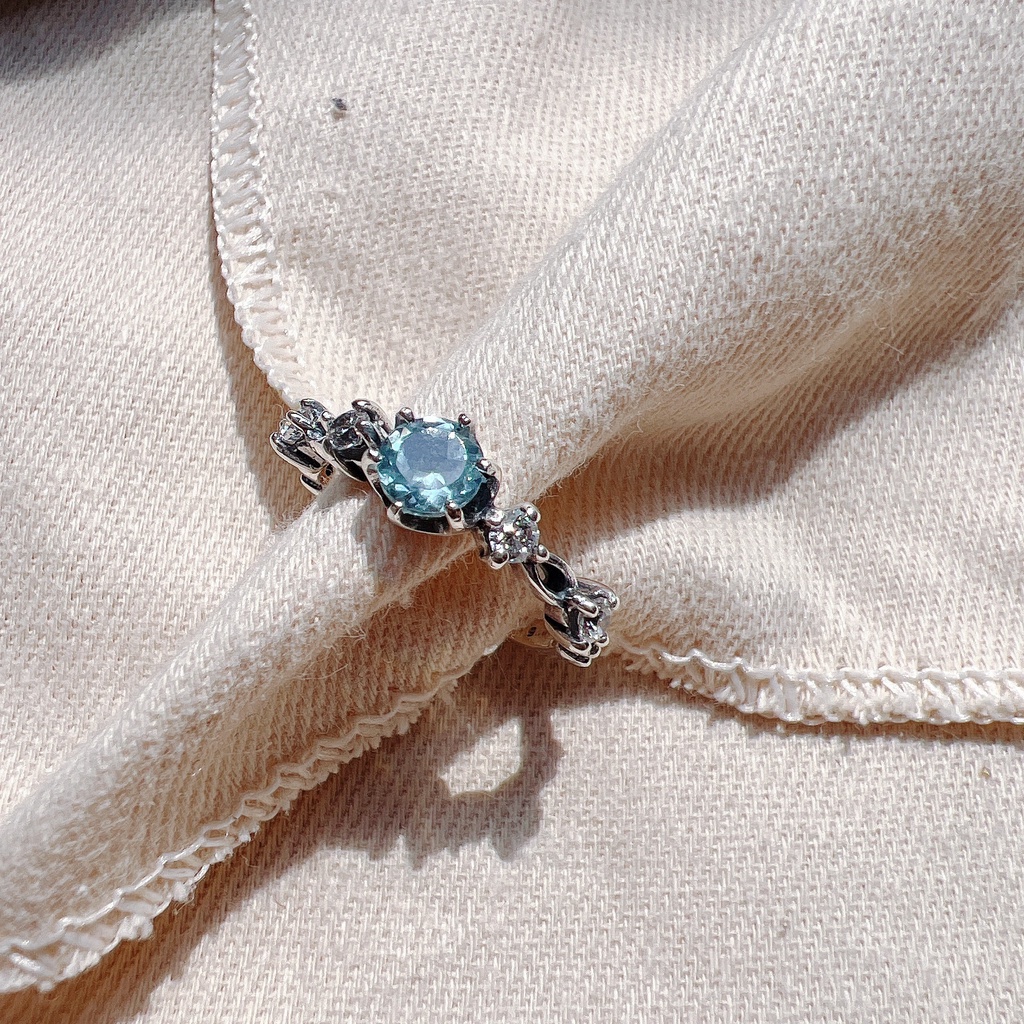 Nhẫn bạc Topaz H.A.S
