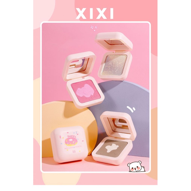 【COD】 XIXI Highlighter Blush All-in-one Palette Three-dimensional Facial Contouring Brightening Nose Shadow Eye Shadow Plate