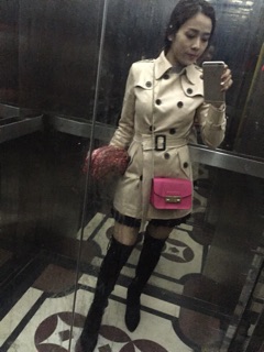 Áo khoác burberry supper