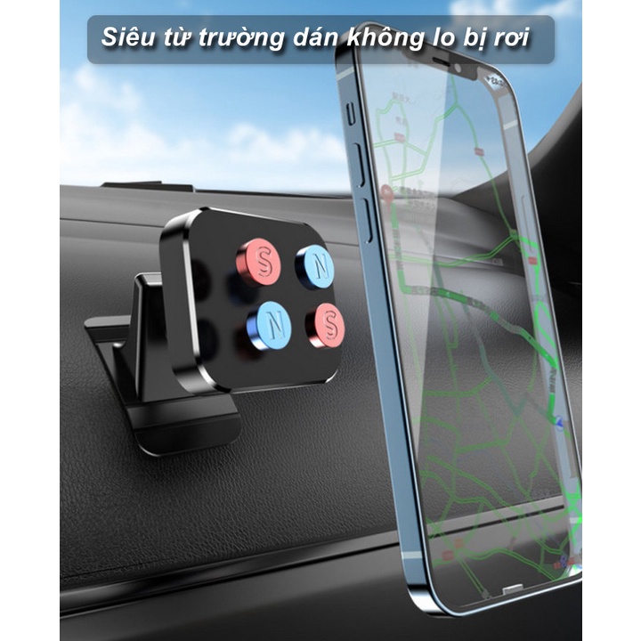 Giá đỡ Iphone từ tính trên ô tô SUMI-TAP cao cấp - Home and Garden