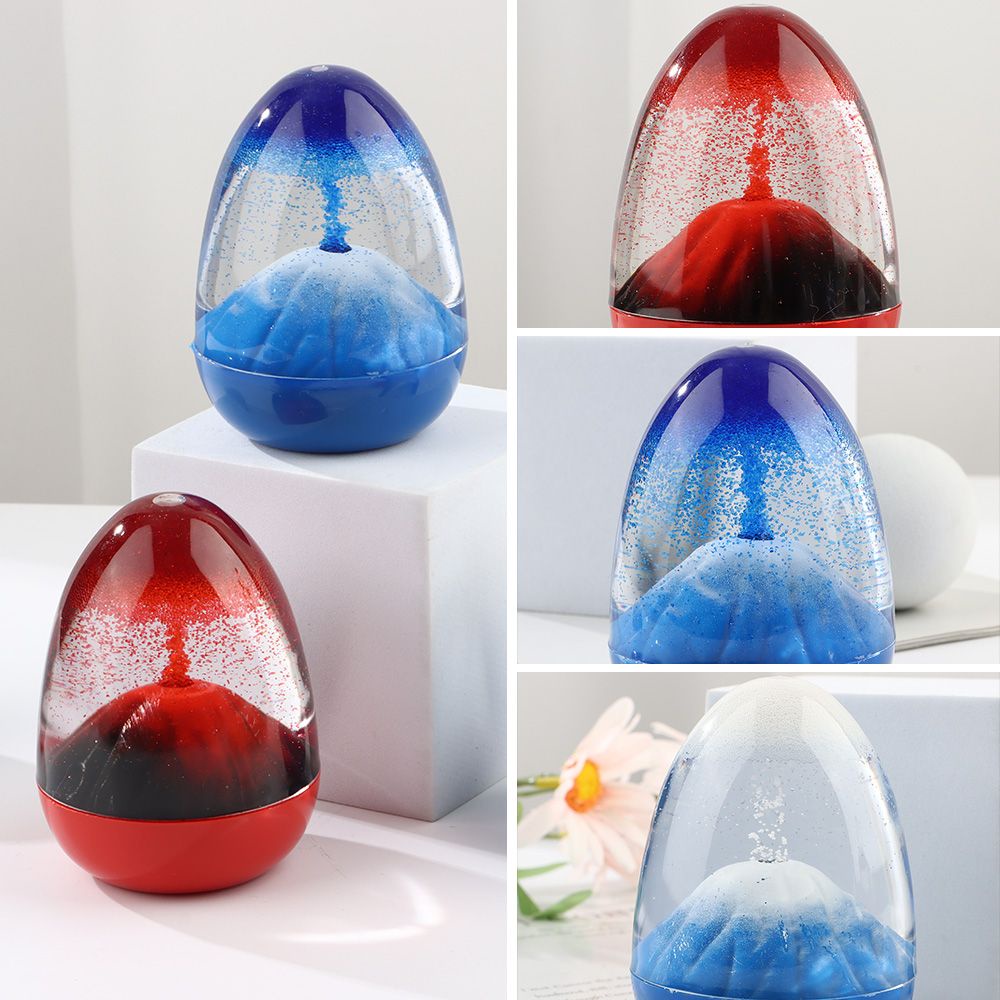 KENT  Volcanic egg liquid Hourglass multicolor decompression toy fun Gift Home Decoration Decompression Toy Anti-anxiety toy