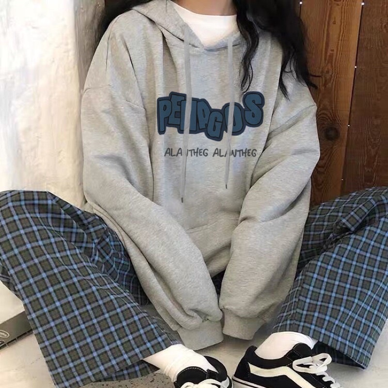Áo Hoodie Tay Dài PENAGOS Nỉ Bông Túi Bụng(ODER 2 NGÀY)