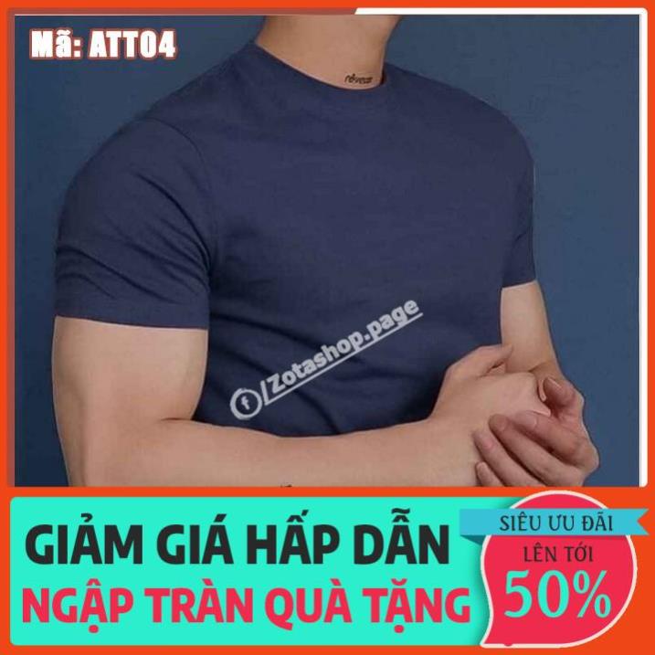 Áo thun nam trơn❤️ Freeship 50k❤️ áo phông nam trơn chất mềm mịn nhiều màu new