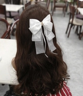 Kẹp tóc nơ 3 tầng