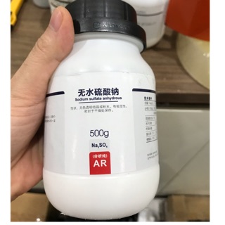 Hóa chất Natri sunphat Na2SO4 sodium sulfate lọ 500g CAS 7757-82-6
