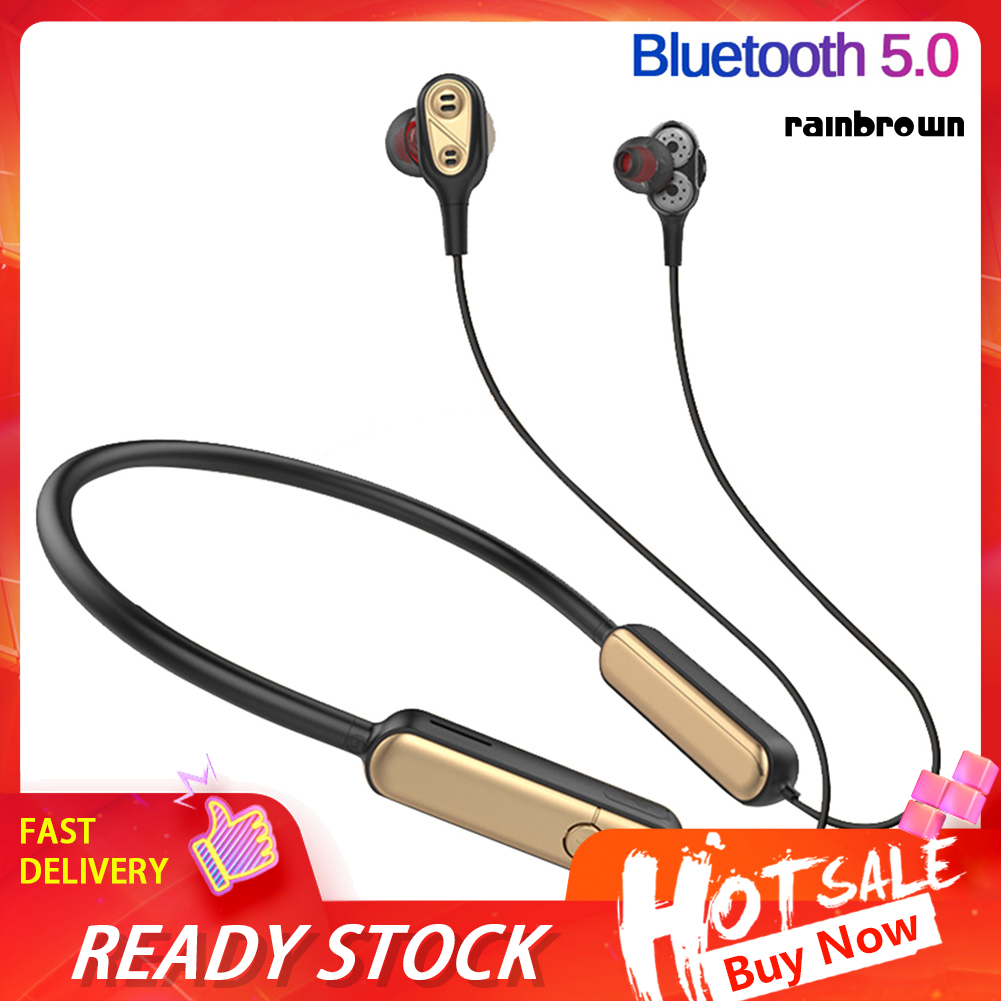 Tai Nghe Nhét Tai Thể Thao Bluetooth 5.0 / Rej / 4 Và Phụ Kiện