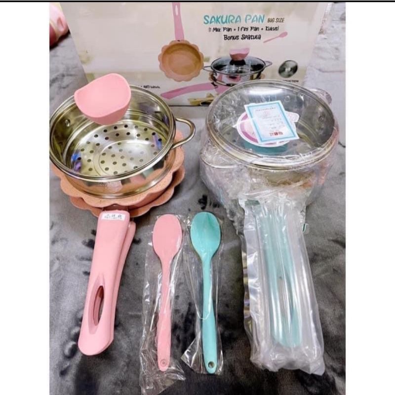 bộ nồi chảo hấp cho bé ăn dặm