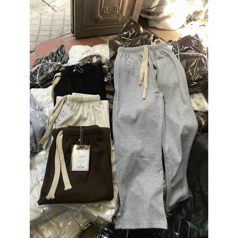 Quần tăm suông hot trend