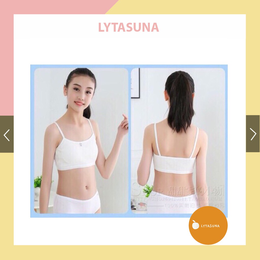 Áó 2 dây, áo Bra học sinh 💖Freeship 50k 💖 Bra áo học sinh gân tăm loại đẹp | BigBuy360 - bigbuy360.vn