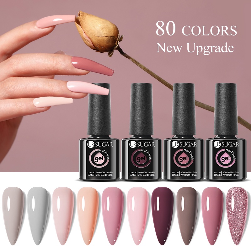 Sơn móng tay uv UR SUGAR 7ml nhiều màu sắc cá tính thời trang