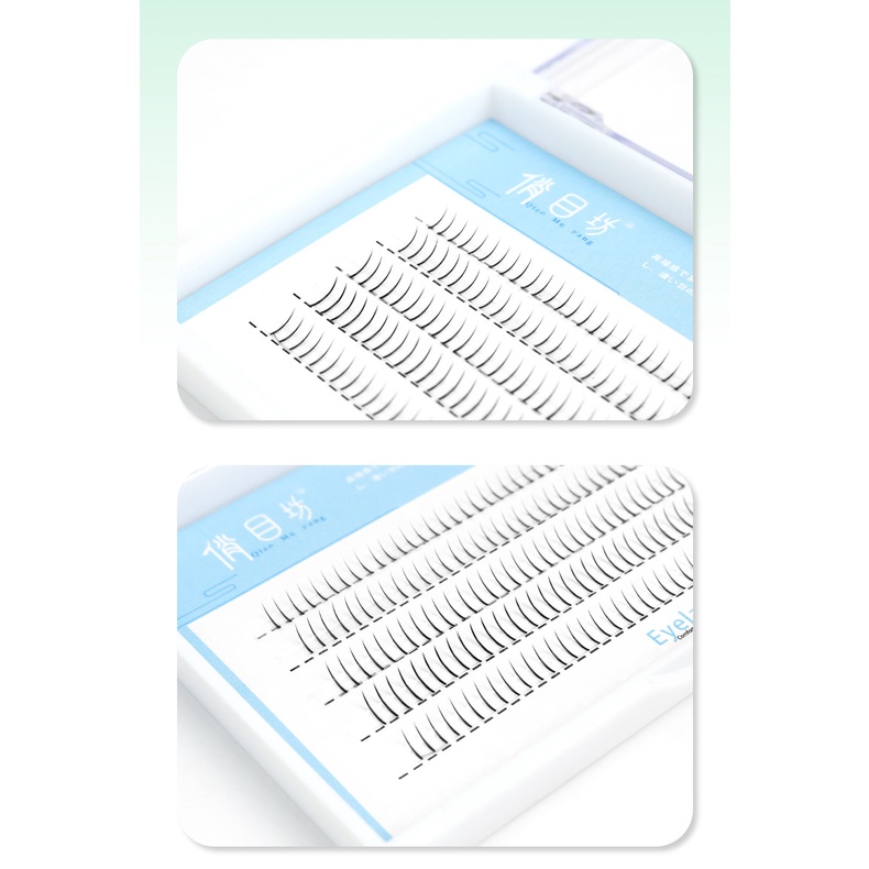 [JUNG] Hộp lông mi giả tự nhiên lông mi dưới X