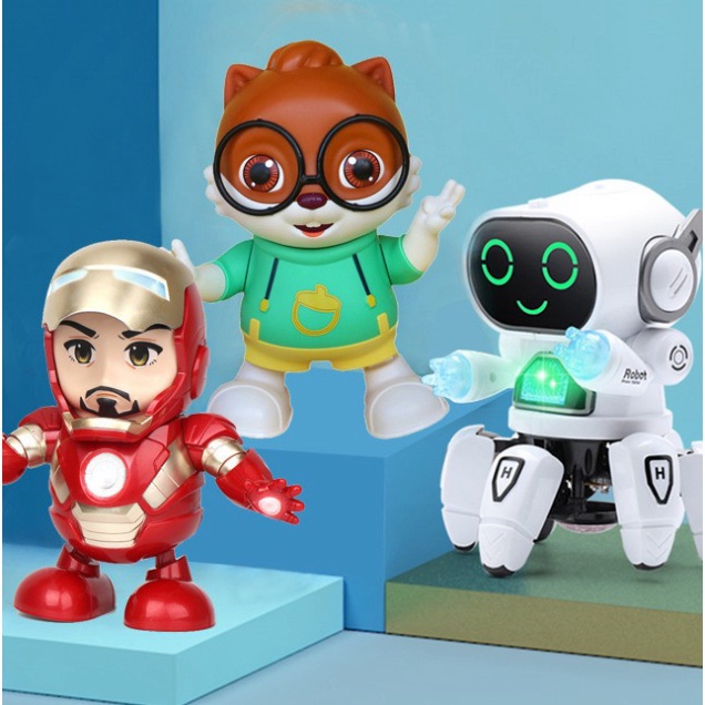 ROBOT Đồ Chơi Siêu Dễ Thương Cho Bé - Món Quà Tặng Cho Bé (1407ROB)