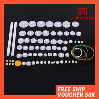 Bộ bánh răng nhựa robot 75 chi tiết