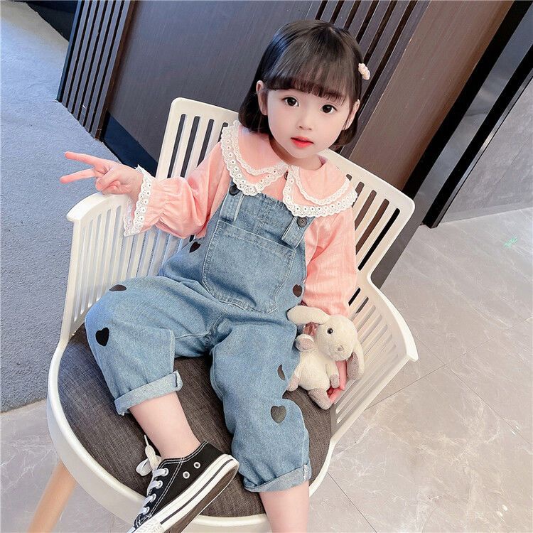 Set Đồ Thời Trang Xuân Thu 2022 Phong Cách Hàn Quốc Cho Bé Gái