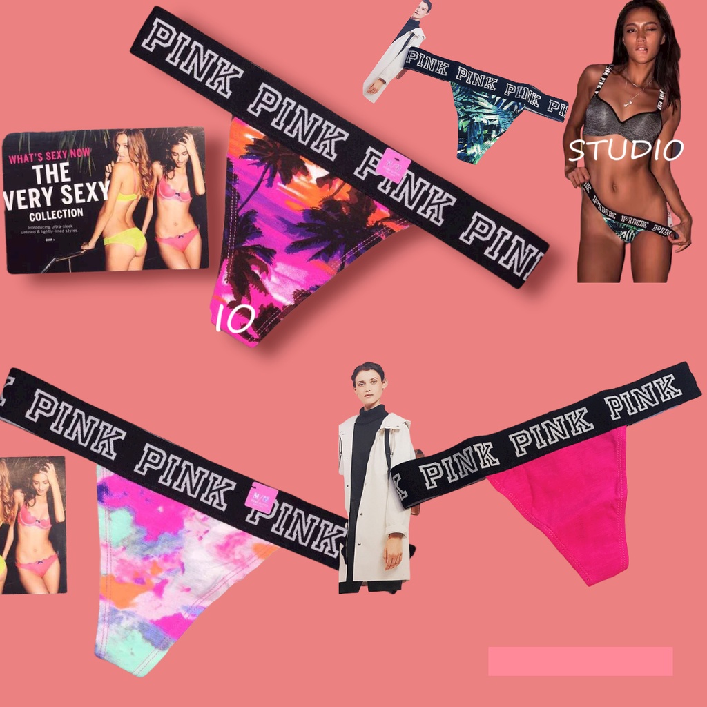 Quần lót lọt khe PINK cực xinh 009