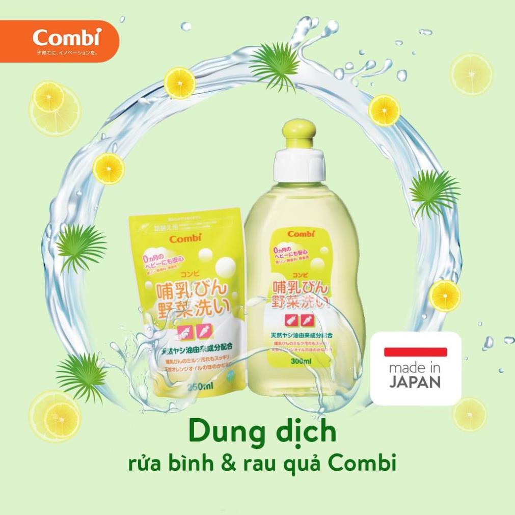 NƯỚC RỬA BÌNH SỮA VÀ RAU QUẢ COMBI