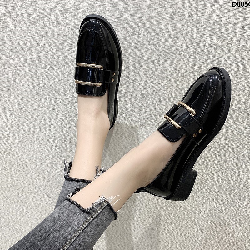 Giày Đế Bằng Mũi Tròn Thời Trang Anh Quốc 2020 Cho Nữ | BigBuy360 - bigbuy360.vn