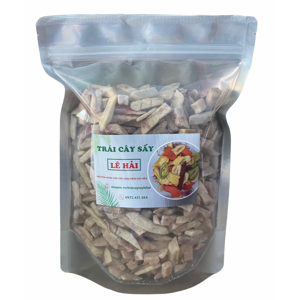 [Mã GROSALEHOT giảm 8% đơn 250K] Khoai môn sấy giòn hàng gãy vụn 500g Lê Hải, giòn rụm, thơm ngon, bùi béo | BigBuy360 - bigbuy360.vn