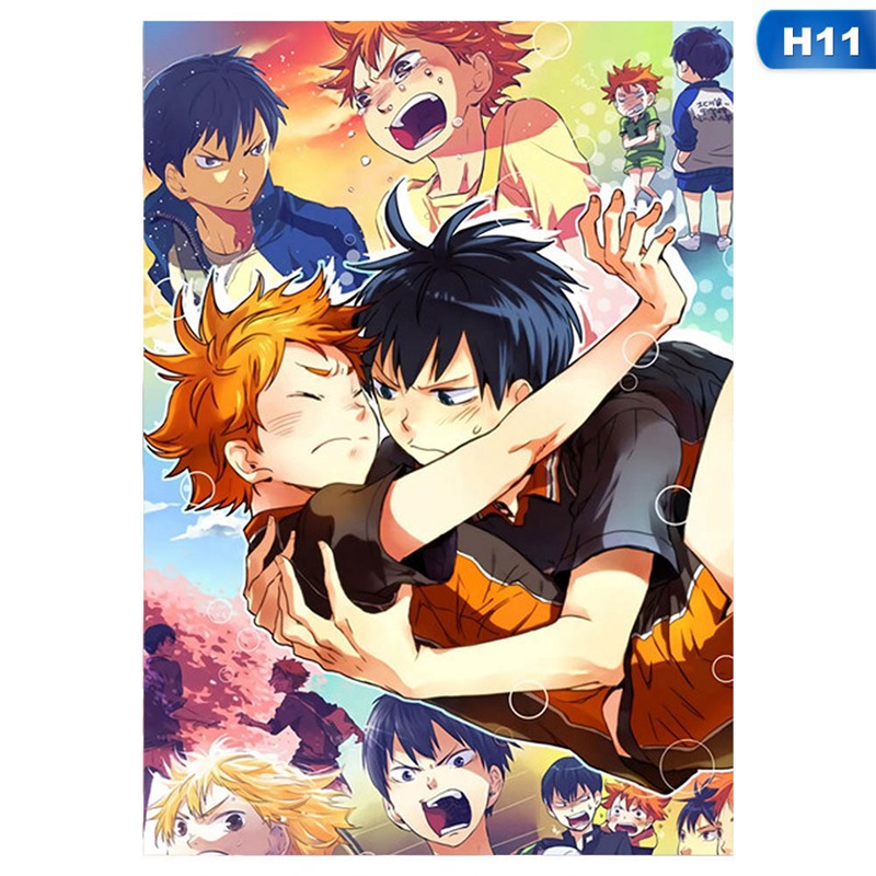 Tmdbyx Áp Phích Treo Tường In Hình Phim Hoạt Hình Haikyuu