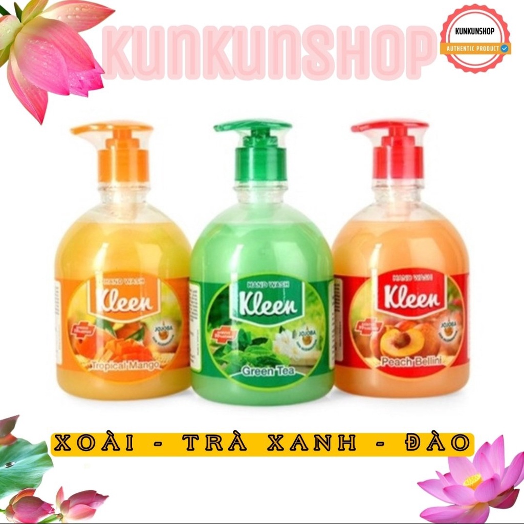 Sữa rữa tay Kleen 500ml