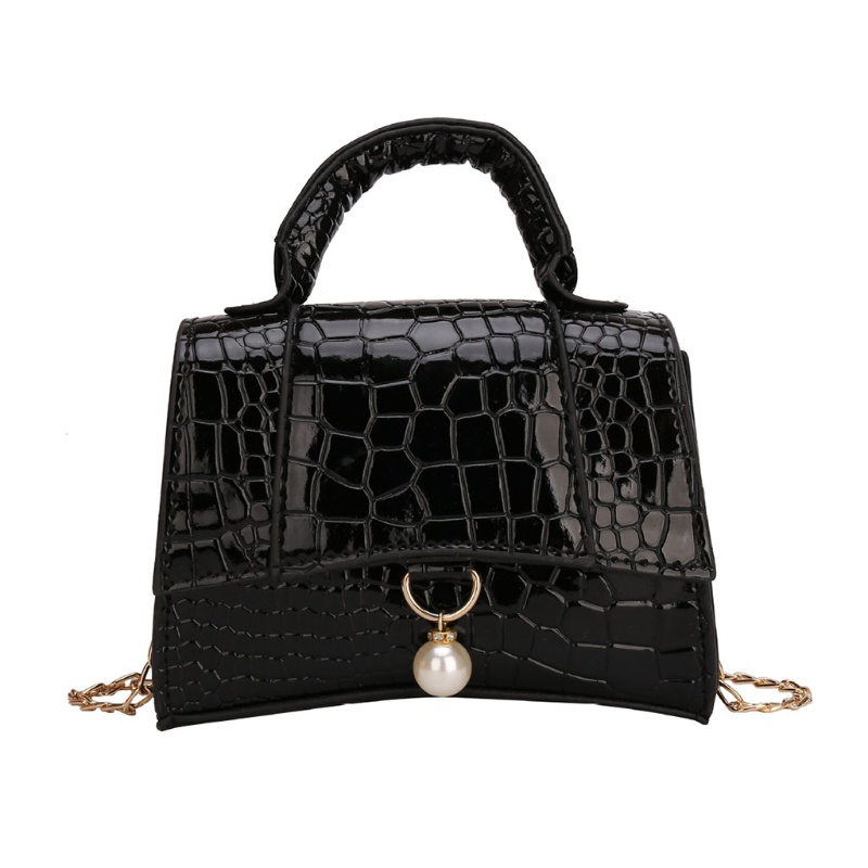 Túi Xách Da PU Màu Trơn Phong Cách Retro Thời Trang Cho Nữ