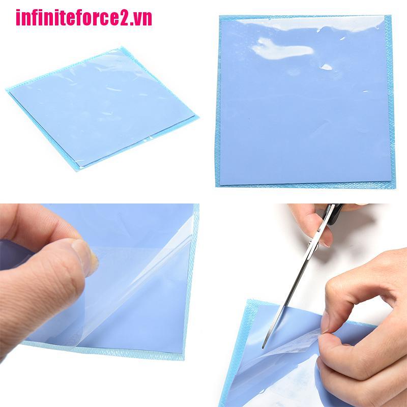 Bộ Tản Nhiệt Silicone Màu Xanh Dương Kích Thước 100mm X 100mm X