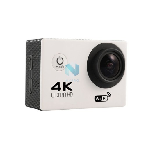 Camera hành động Waterproof ACTION CAMERA WIFI MultiPurpose 4K ULTRA HD (Trắng)