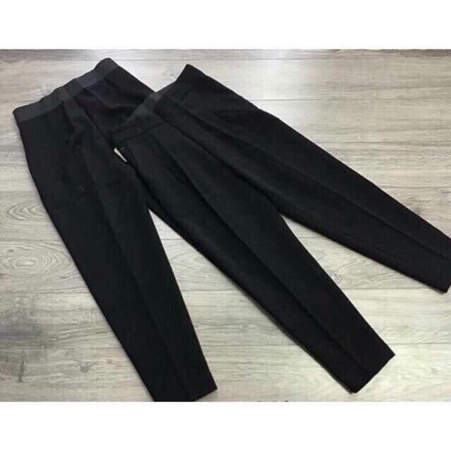 Quần tây cực chất vải tuyết mưa dày đẹp N10110