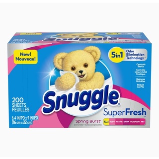Giấy thơm snuggle plus super fresh spring burst - hàng mỹ.