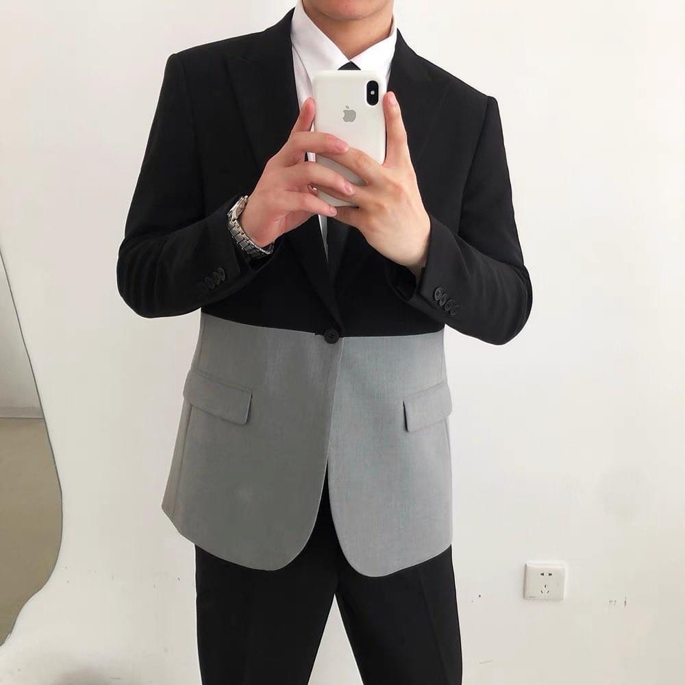 ÁO VEST PHỐI MÀU CHUOTCONG OFFICIAL VM52