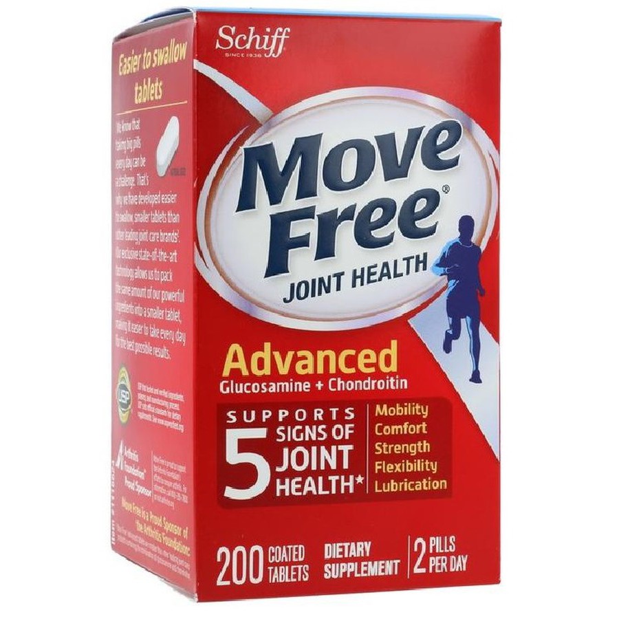 Viên uống bổ khớp Schiff Move Free Joint Health Advanced 200 viên của Mỹ