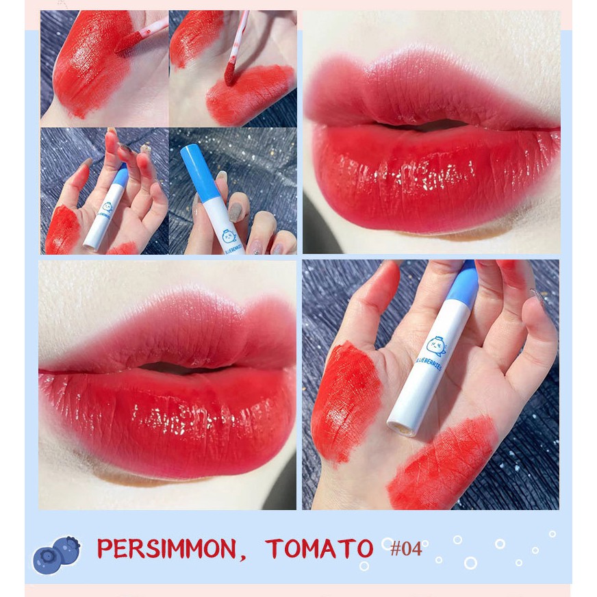 Set 05 cây son kem lì KTE 💕𝑭𝒓𝒆𝒆𝒔𝒉𝒊𝒑💕 son dưỡng môi nội địa trung quốc Air Velvet Lip Glaze màu hoa quả. | BigBuy360 - bigbuy360.vn