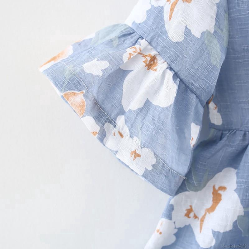 Đầm hoa thời trang cho bé gái