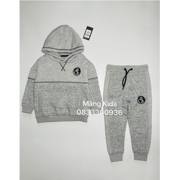 Bộ nỉ muối tiêu Primark bé trai