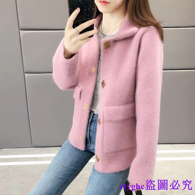 Áo Khoác Len Cashmere Dáng Rộng Phong Cách Hàn Quốc Cho Nữ Có 4 Màu Lựa Chọn Size S-2Xl