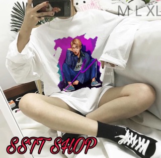 (Tặng ảnh BTS)Sweater BTS nền sơn