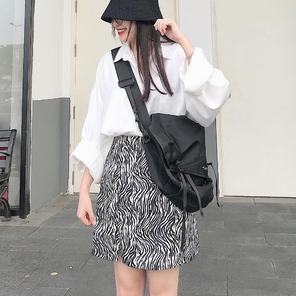 Áo Sơ Mi Trắng JEMCLOSET Form Rộng Unisex Jinsuk Style Năng Động Trẻ Trung Phối Cùng Chân Váy Quần Short Cực Xinh- 1987