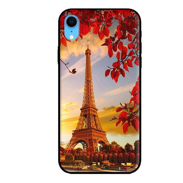 Ốp Lưng Iphone XR - Tháp Eiffel Mùa Thu