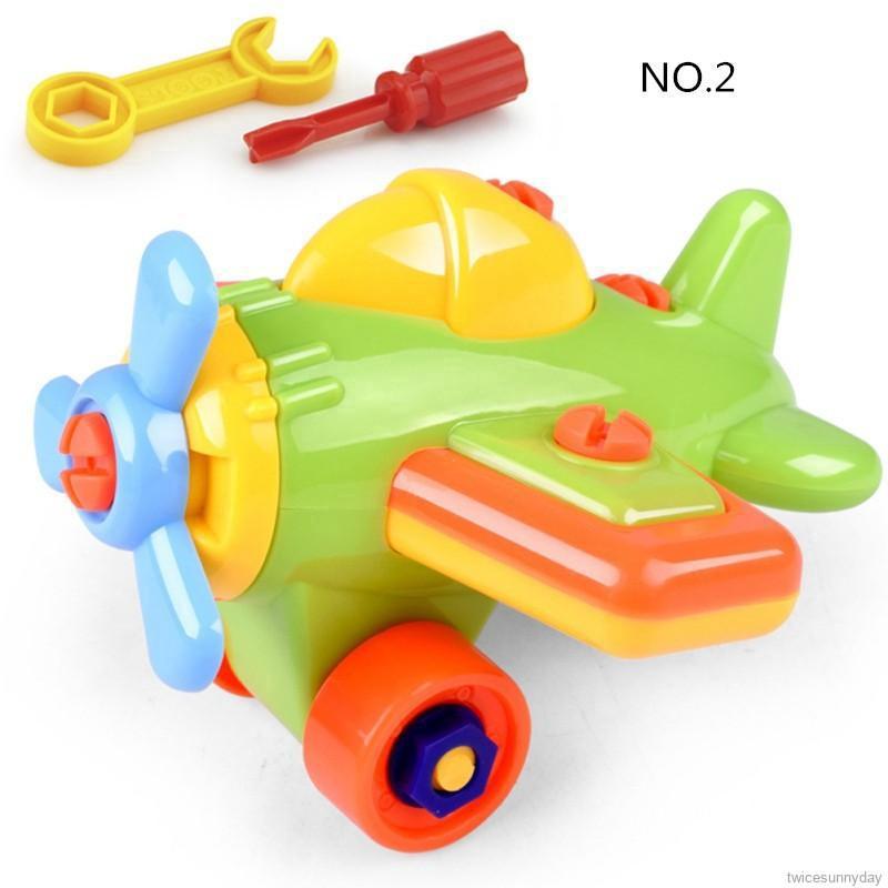 Bộ đồ chơi lắp ráp tàu lửa / xe lửa / máy bay cho bé