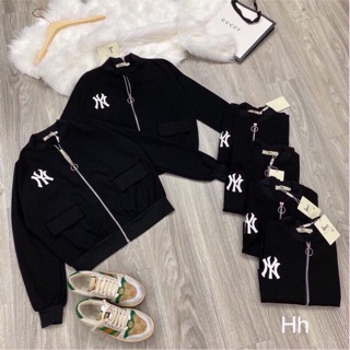 Áo bomber thêu NY