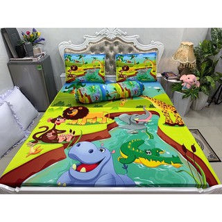 Drap thun lạnh 5D cao cấp mẫu bé