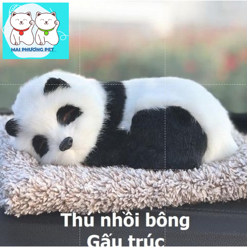 Chó mô hình - Thú bông lõi than hoạt tính khử mùi, lọc không khí