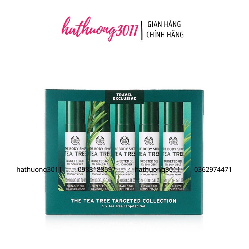 [Bill] Gel Chấm Mụn Tea Tree Blemish Gel - The Body Shop