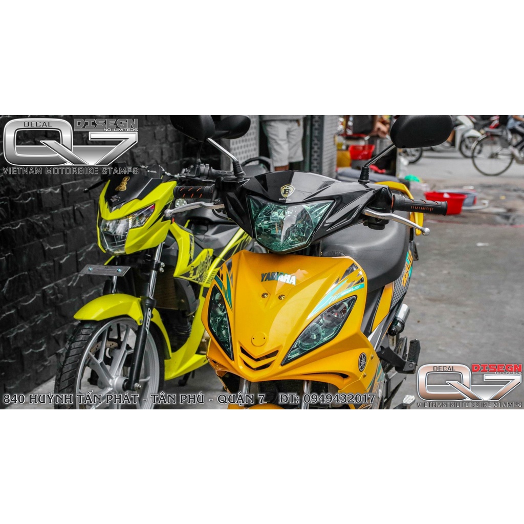 TEM RỜI EXCITER 2010 VÀNG ĐEN