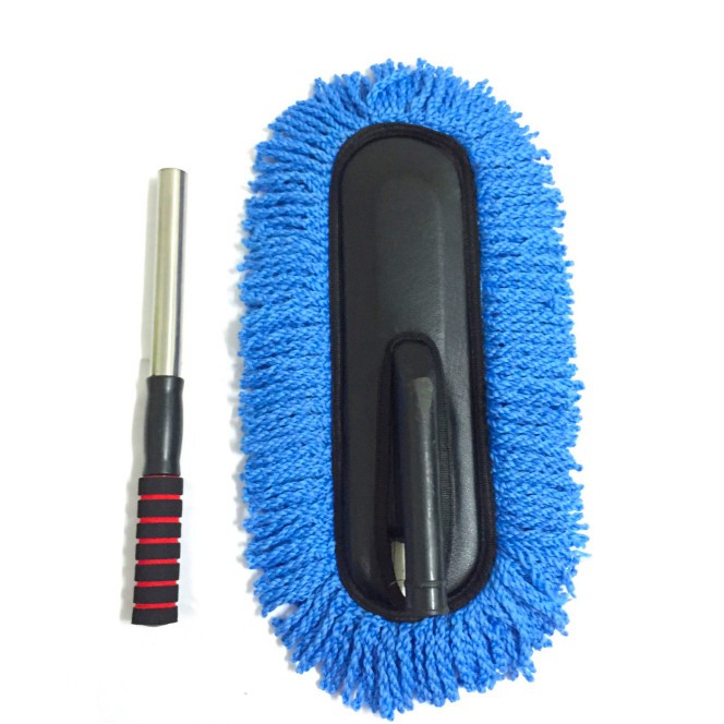 Car mop Car wash mop brush tool auto supplies mop brush dust removal telescopic wax mop brush