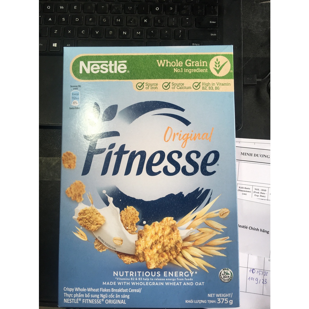 Bánh Ngũ Cốc Ăn Sáng Nestlé Fitnesse Original ( 375g)
