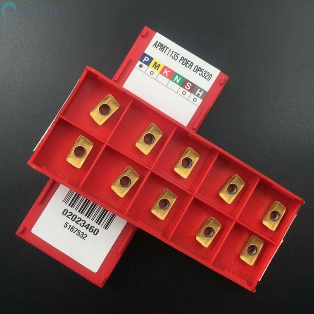 Set 10 Bộ ChèN Cacbua APMT1135 PDER DP5320 Chuyên DụNg