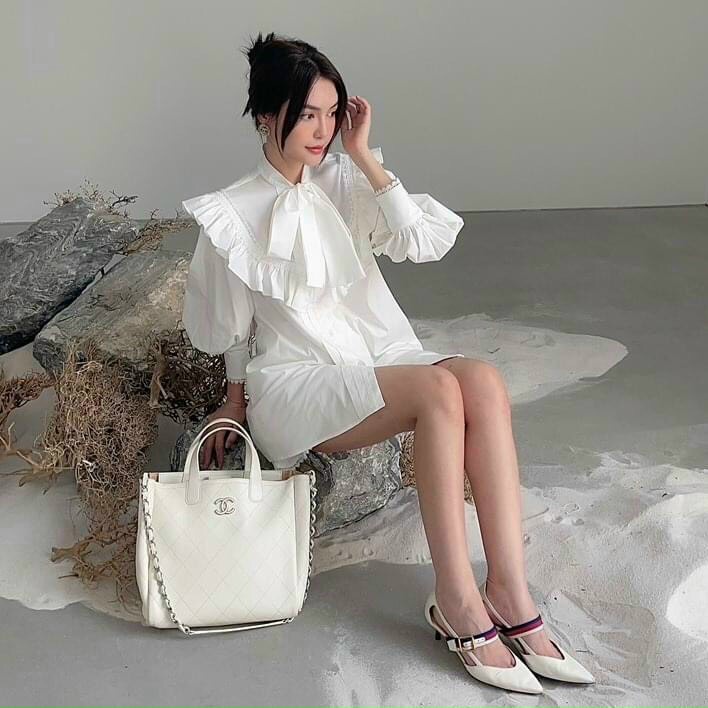 ĐẦM DỰ TIỆC SƠ MI LAI REN