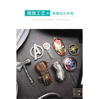 Hộp trọn bộ móc khoá Marvel cao cấp